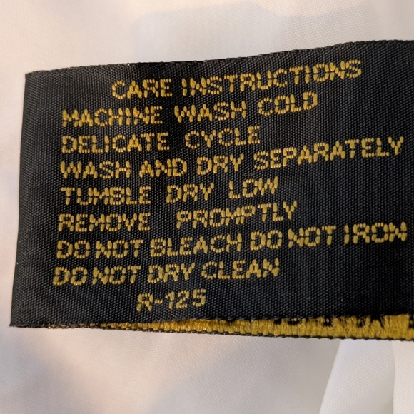 Vintage 90s River Edge Nylon Windbreaker Floral Colorblock Jacket Petite Medium - Picture 7 of 7